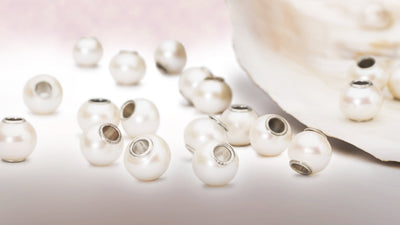Trollbeads perler med sølv core